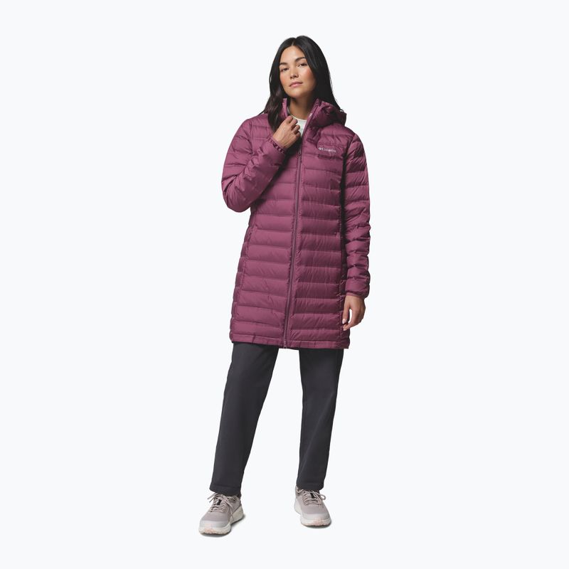 Дамско пухено яке Columbia Lake 22 II Down Long Hooded antique mauve 2