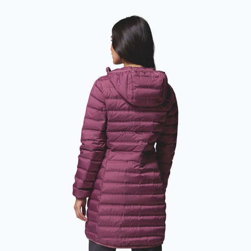 Дамско пухено яке Columbia Lake 22 II Down Long Hooded antique mauve 3