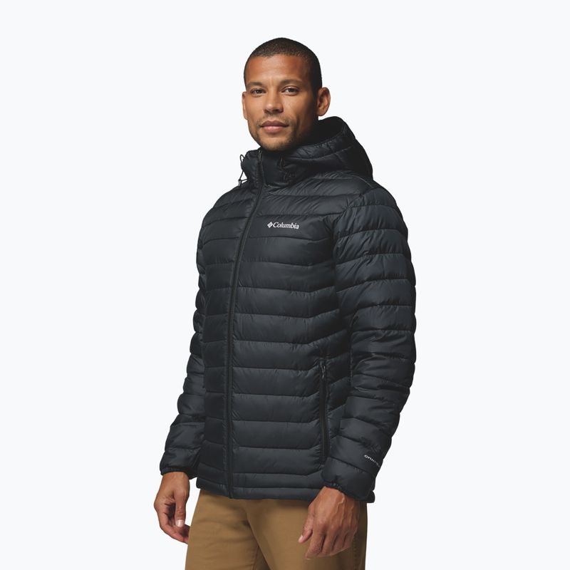 Мъжко яке Columbia Powder Lite II Hooded black ripstop 5