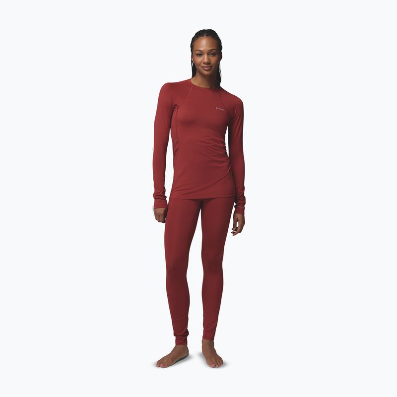 Дамски термоактивен суитшърт Columbia Midweight Stretch red oxide 2
