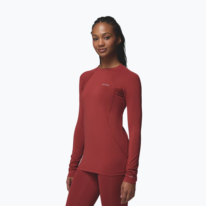 Дамски термоактивен суитшърт Columbia Midweight Stretch red oxide 4