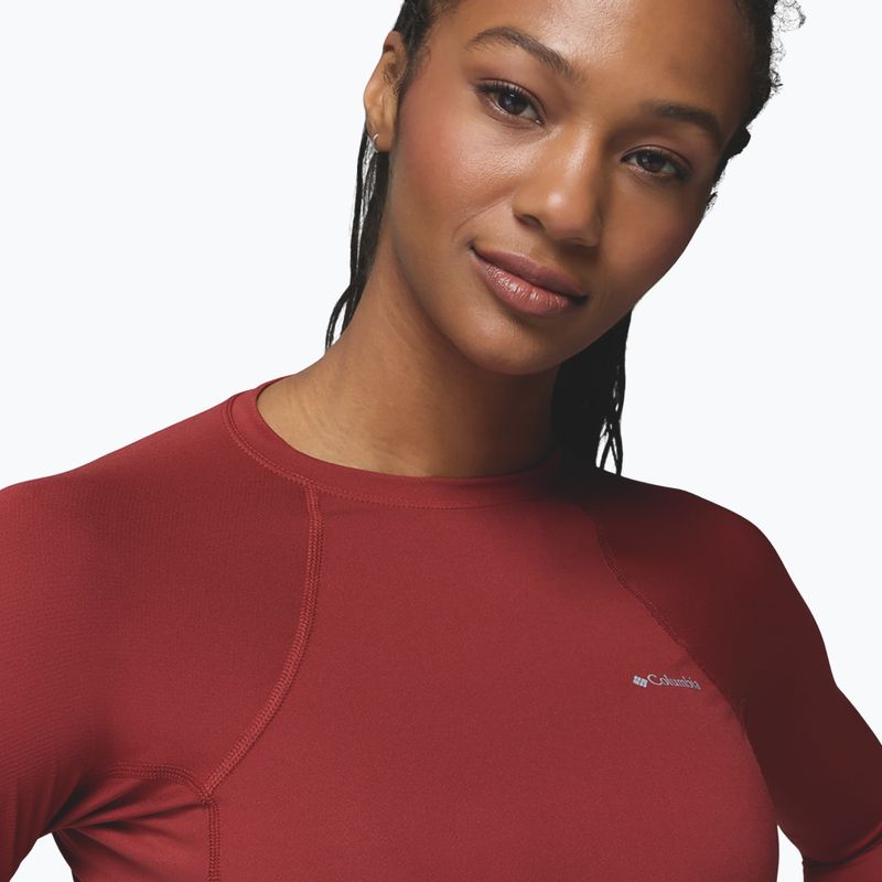 Дамски термоактивен суитшърт Columbia Midweight Stretch red oxide 5