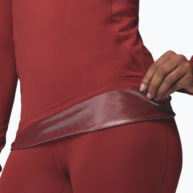 Дамски термоактивен суитшърт Columbia Midweight Stretch red oxide 6