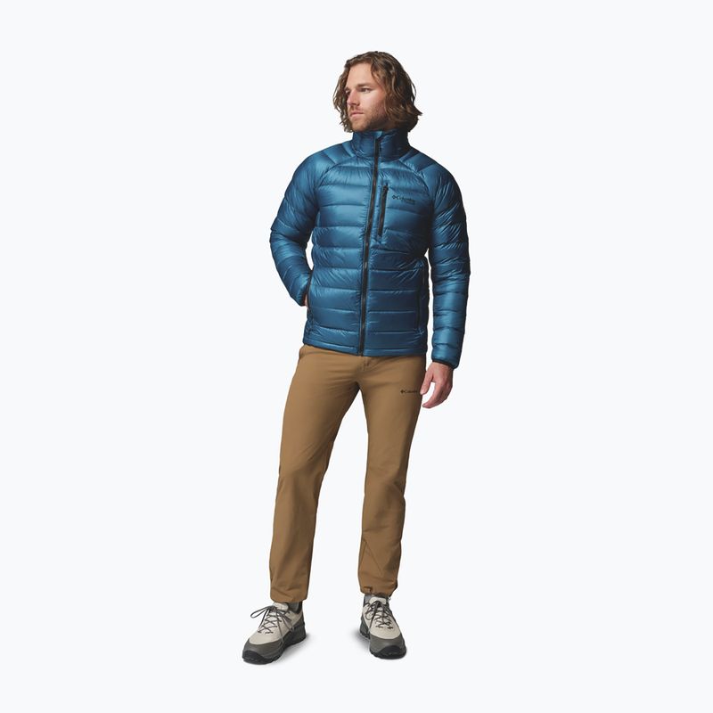 Мъжко пухено яке Columbia Arctic Crest Down phoenix blue 2
