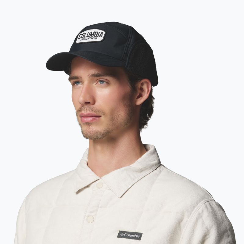 Шапка с козирка Columbia Landroamer Ear Flap black/working badge 4