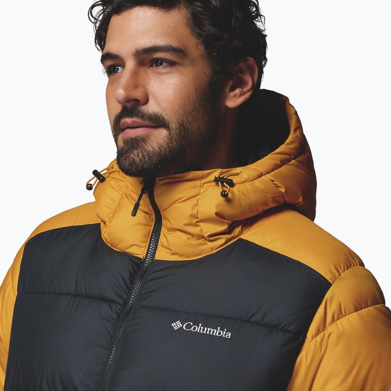 Мъжко ватирано яке Columbia Pike Lake II Hooded squash/black 6