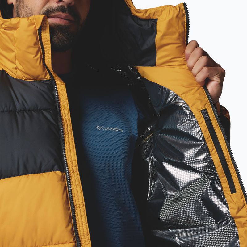 Мъжко ватирано яке Columbia Pike Lake II Hooded squash/black 8