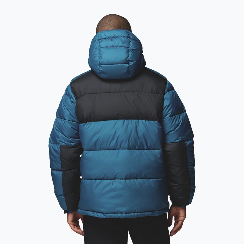 Мъжко ватирано яке Columbia Pike Lake II Hooded phoenix blue/black 4