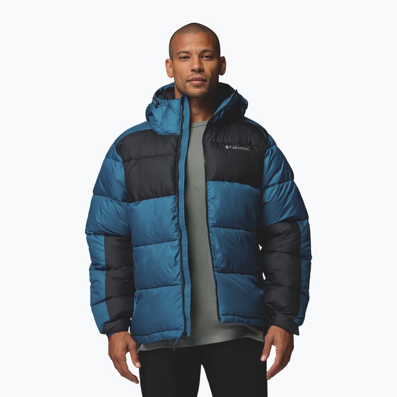 Мъжко ватирано яке Columbia Pike Lake II Hooded phoenix blue/black 5
