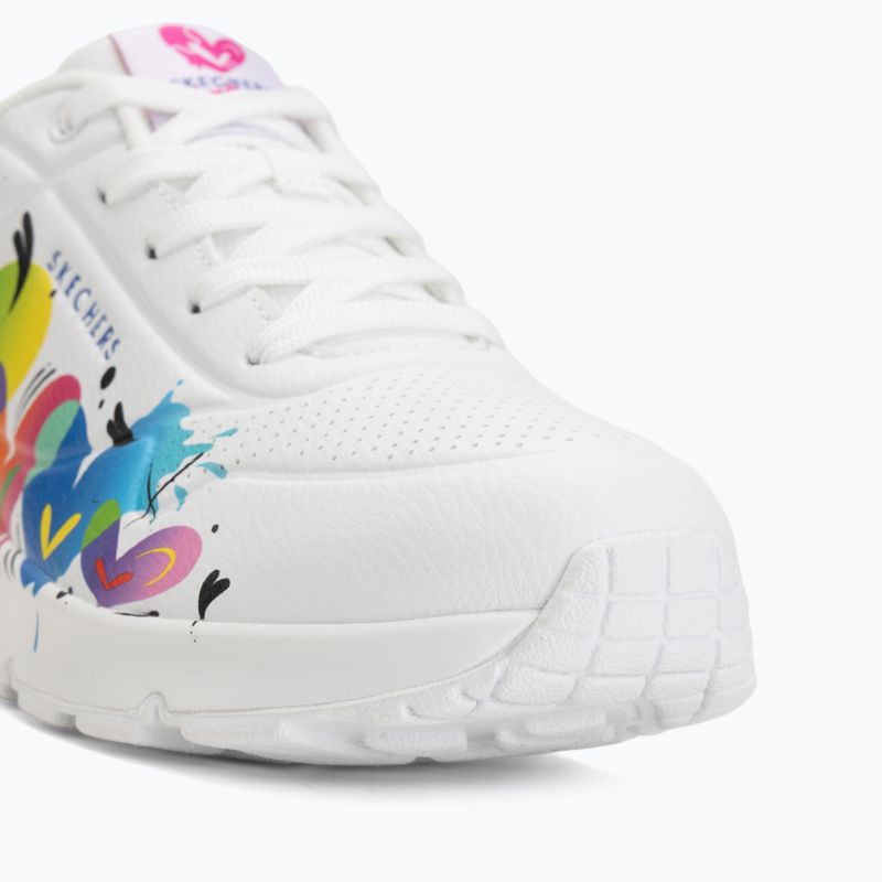 Дамски обувки SKECHERS Uno Open Your Heart white 7