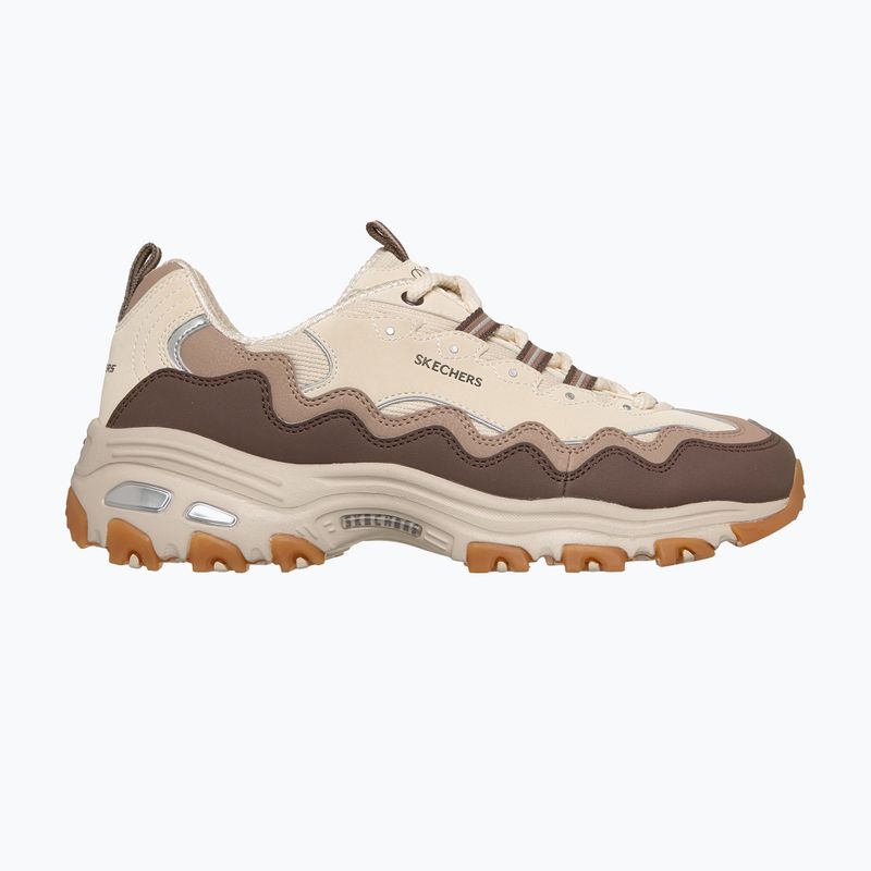 Дамски обувки SKECHERS D'Lites Vintage Wave beige 2