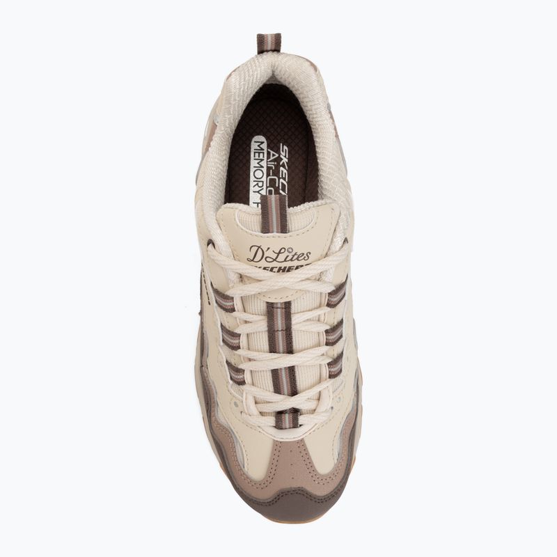 Дамски обувки SKECHERS D'Lites Vintage Wave beige 5
