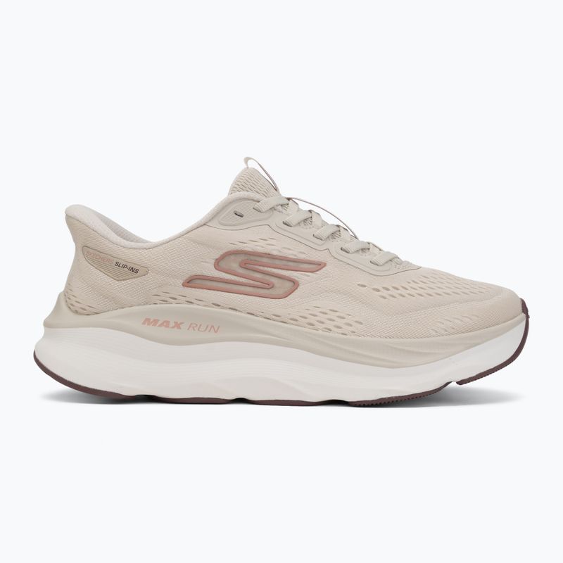 Дамски обувки за бягане SKECHERS Max Run beige 2