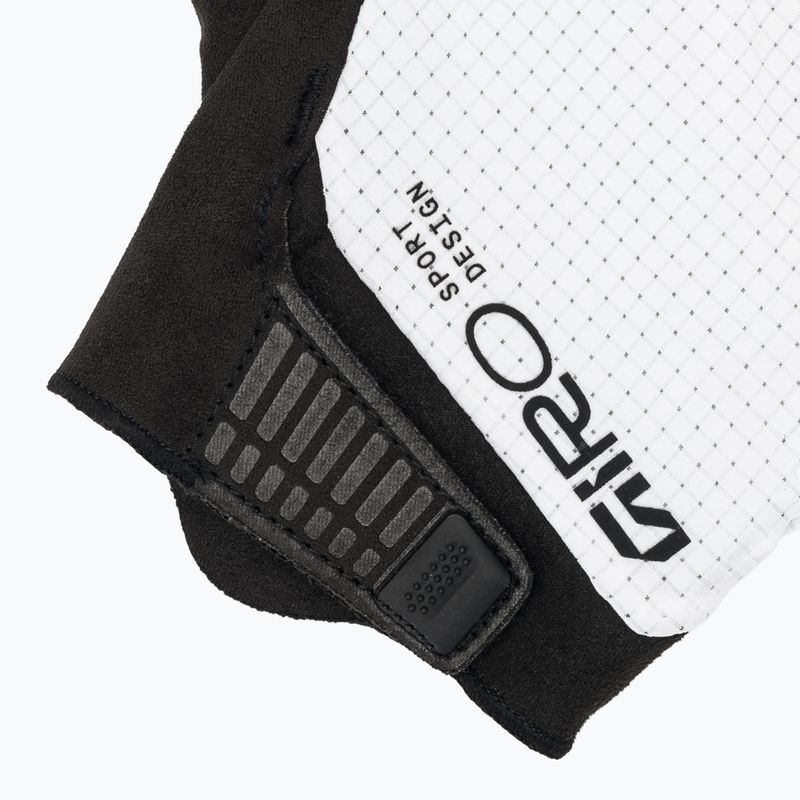 Мъжки велосипедни ръкавици Giro Bravo II Gel white 4