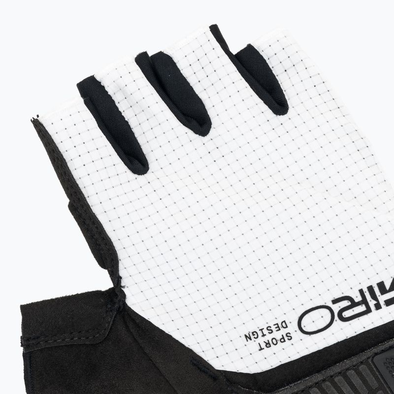 Мъжки велосипедни ръкавици Giro Bravo II Gel white 5