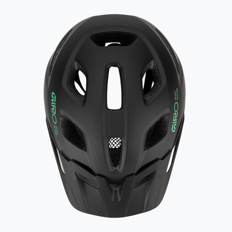 Детска велосипедна каска Giro Tremor Child JR matte black/vivid green 6