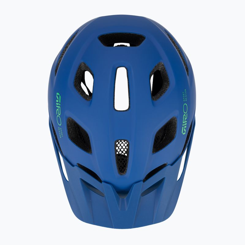 Детска велосипедна каска Giro Tremor Child JR matte blue jewel 6
