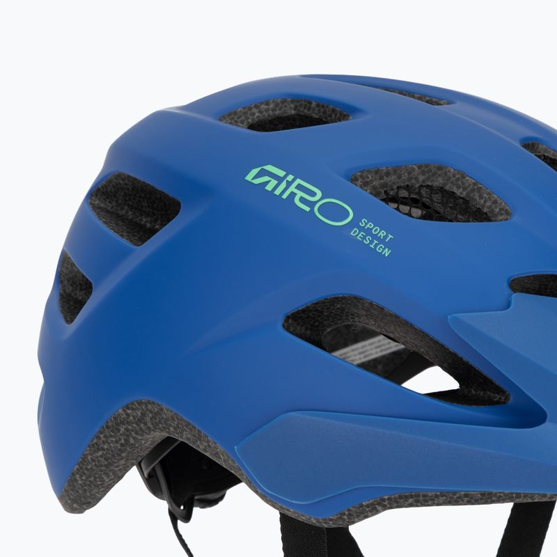 Детска велосипедна каска Giro Tremor Child JR matte blue jewel 8