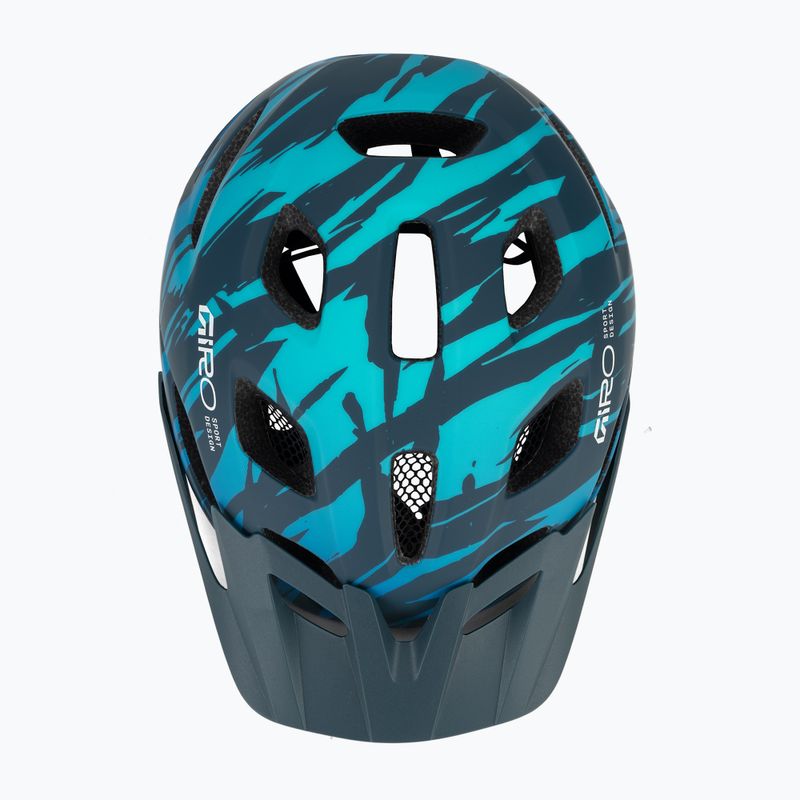 Детска велосипедна каска Giro Tremor Child JR matte trench blue 6