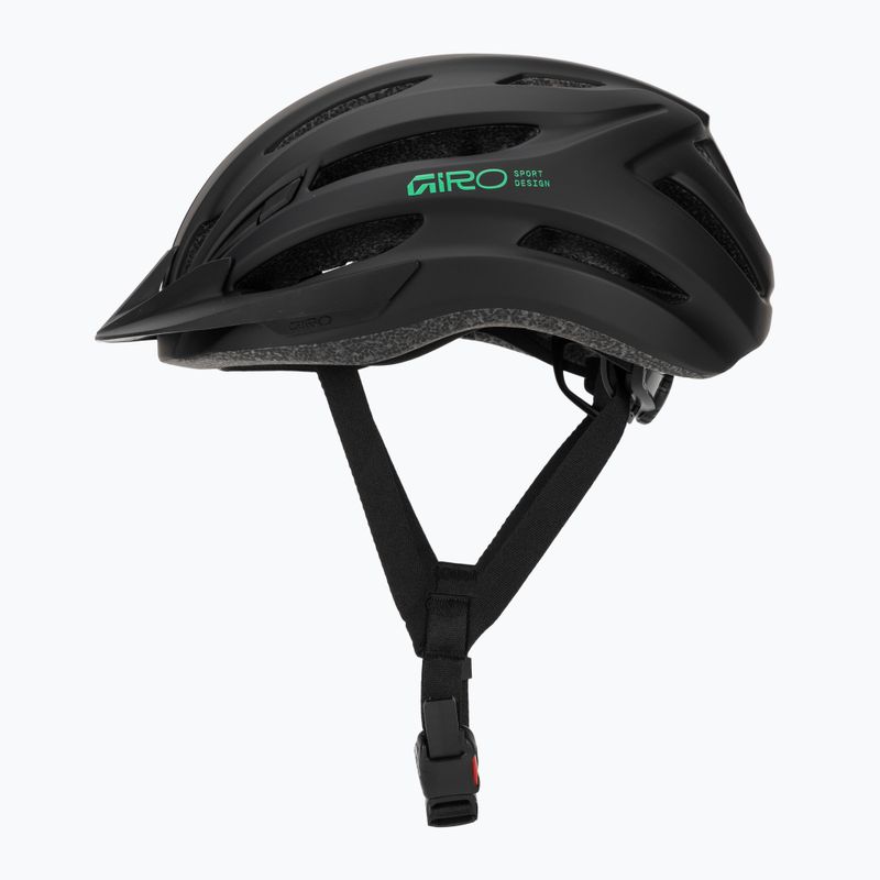 Детска велосипедна каска Giro Register II matte black/vivid green 3