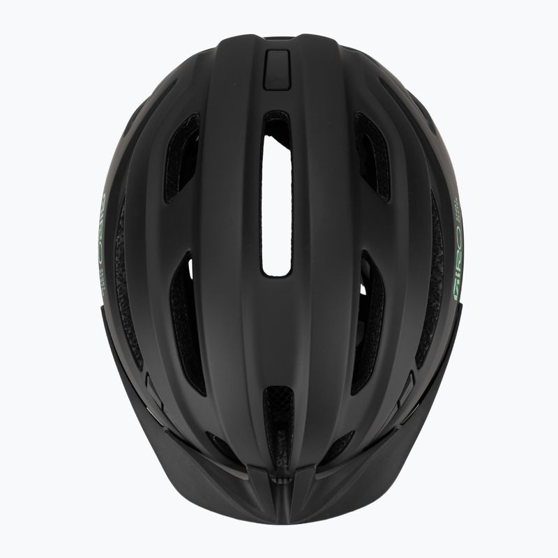 Детска велосипедна каска Giro Register II matte black/vivid green 6