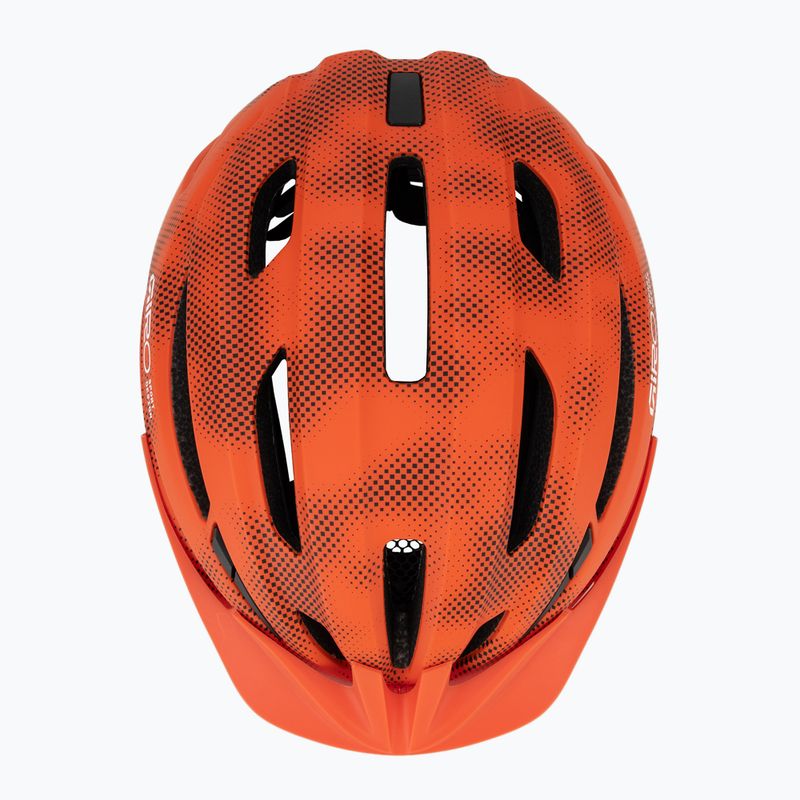 Детска велосипедна каска Giro Register II matte motion orange 6