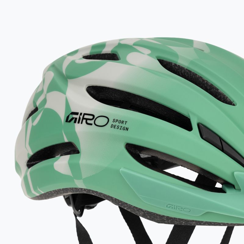 Детска велосипедна каска Giro Register II matte green rush 8