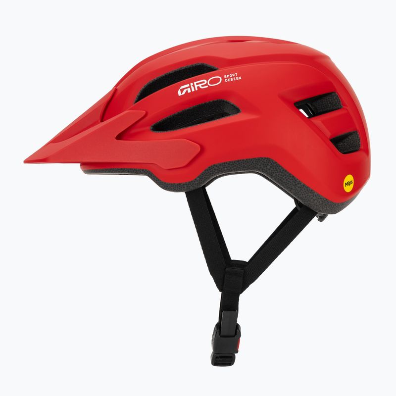 Велосипедна каска Giro Fixture II MIPS matte flame red 3