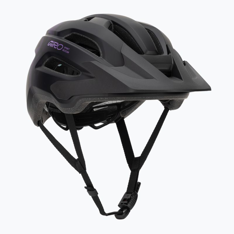 Велосипедна каска Giro Fixture II MIPS matte black/purple rush