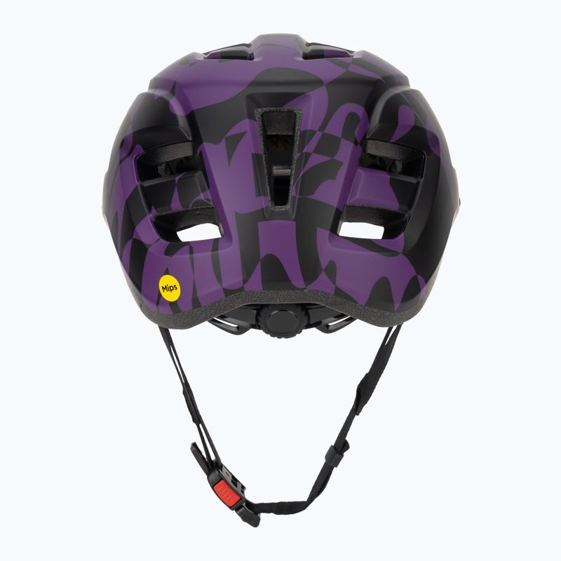 Велосипедна каска Giro Fixture II MIPS matte black/purple rush 4