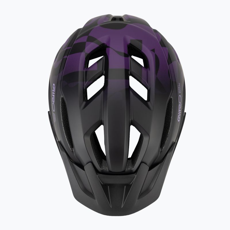 Велосипедна каска Giro Fixture II MIPS matte black/purple rush 6