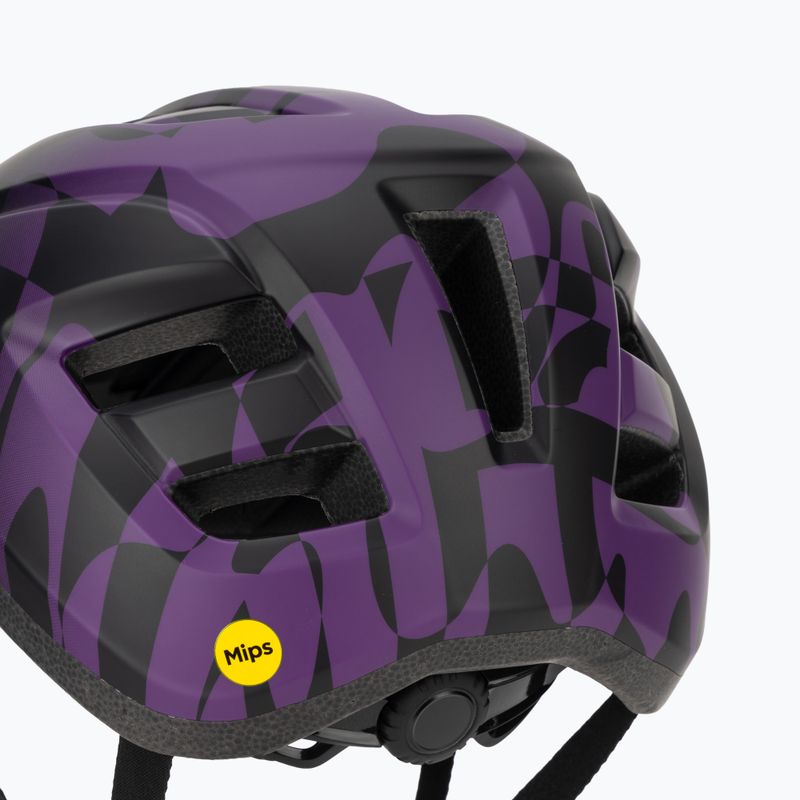 Велосипедна каска Giro Fixture II MIPS matte black/purple rush 7