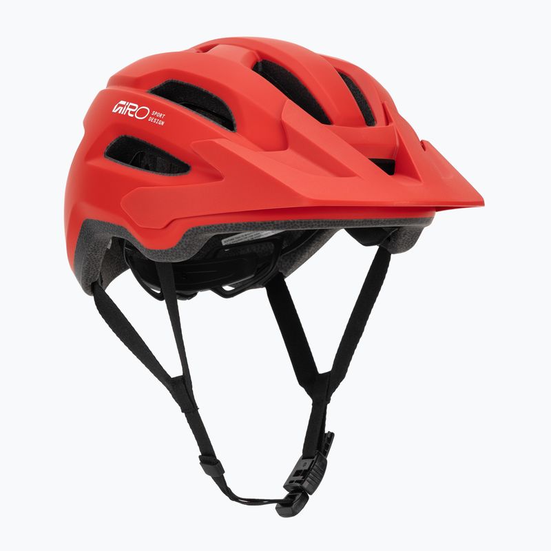 Велосипедна каска Giro Fixture II matte flame red