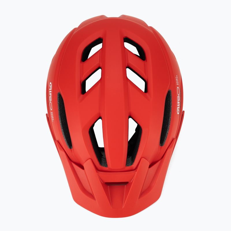 Велосипедна каска Giro Fixture II matte flame red 6