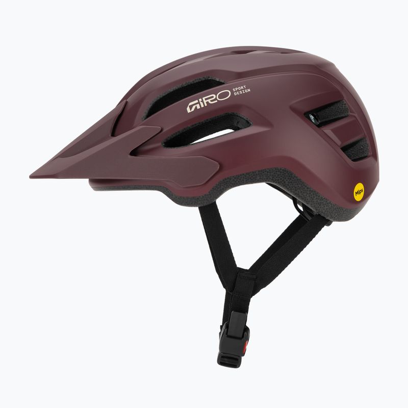 Велосипедна каска Giro Fixture II MIPS W matte maroon 3
