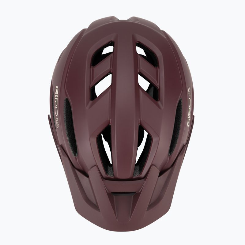Велосипедна каска Giro Fixture II MIPS W matte maroon 6