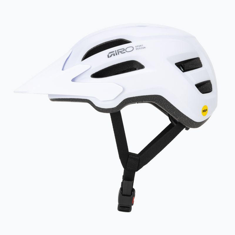 Велосипедна каска Giro Fixture II MIPS W matte white/chrome 3