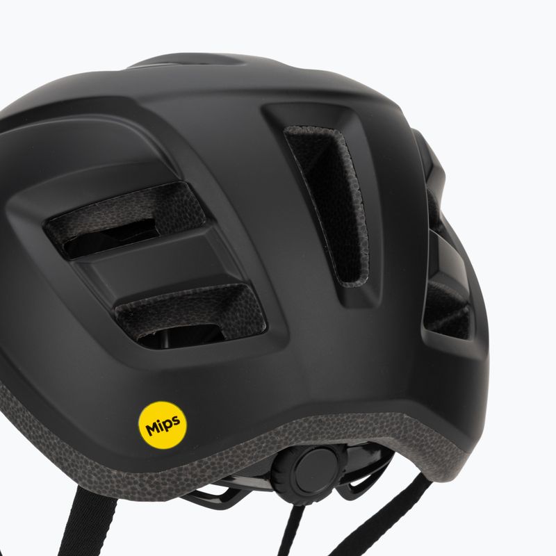 Детска велосипедна каска Giro Fixture II MIPS matte black/vivid green 7