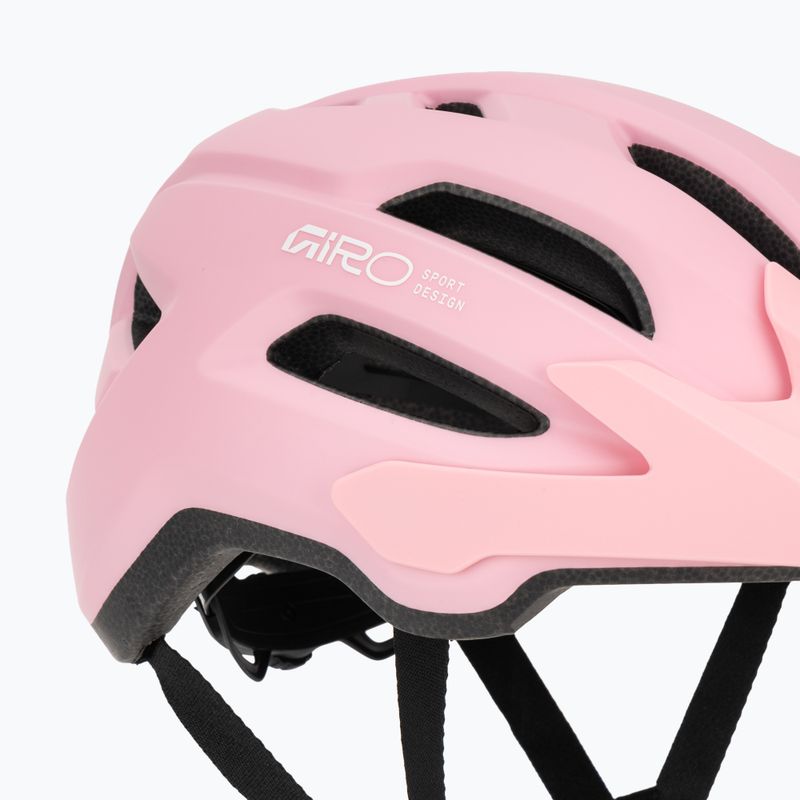 Детска велосипедна каска Giro Fixture II MIPS matte light pink 8