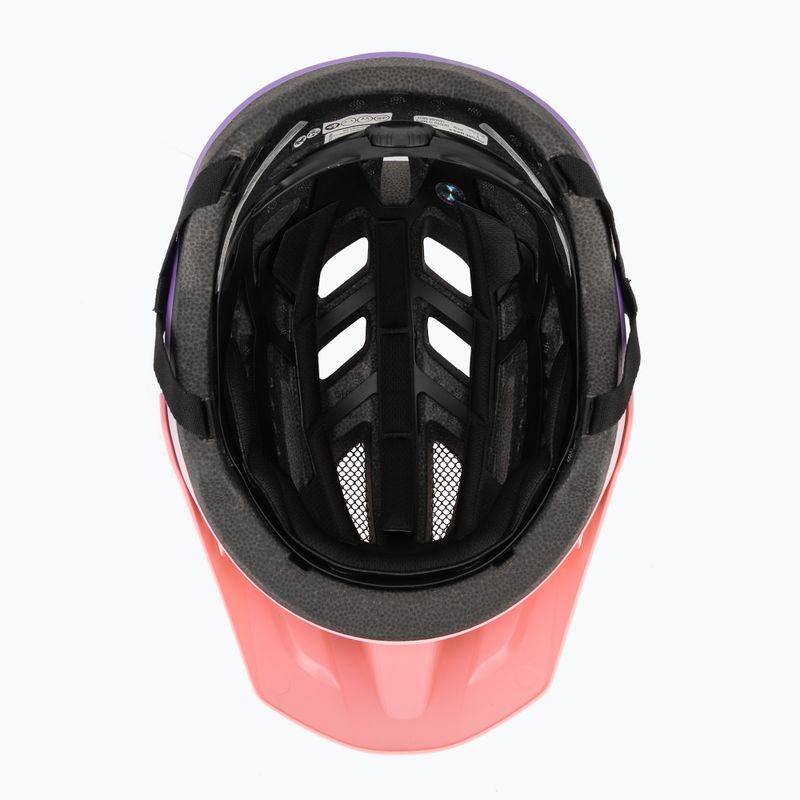 Детска велосипедна каска Giro Fixture II MIPS matte light pink/purple fade 5