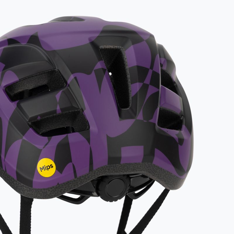 Детска велосипедна каска Giro Fixture II MIPS matte purple rush 8
