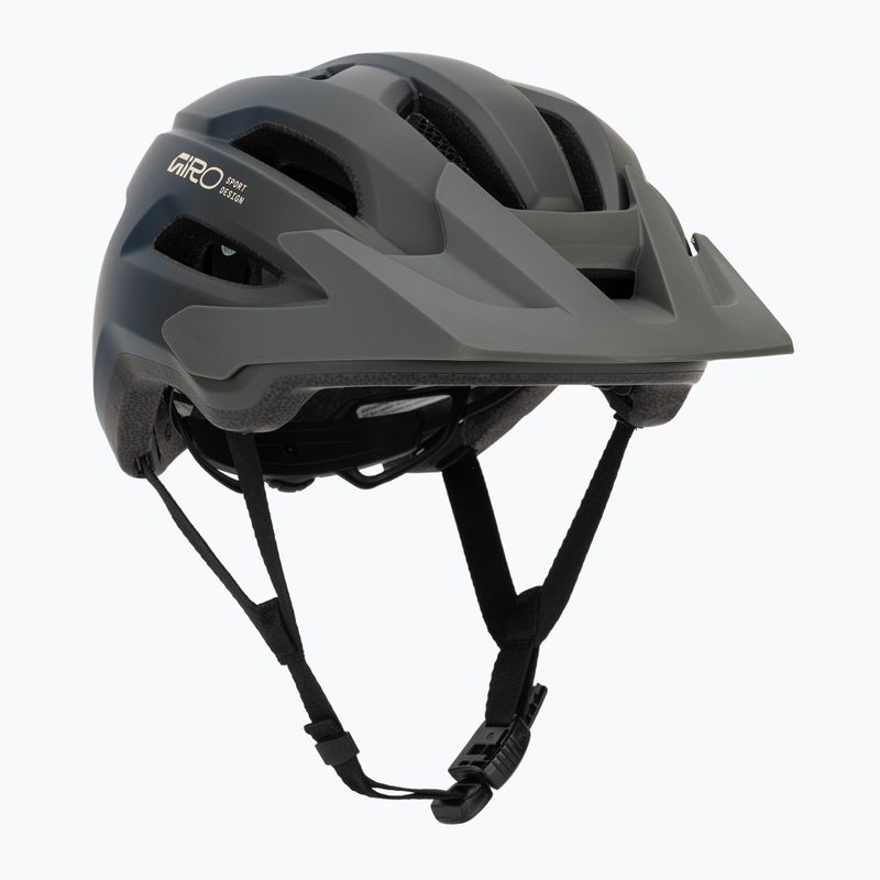 Детска велосипедна каска Giro Fixture II MIPS matte dark sage/sapphire fade