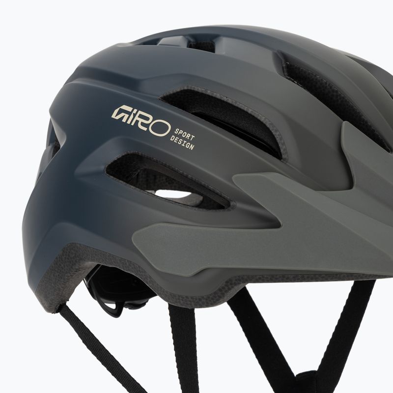 Детска велосипедна каска Giro Fixture II MIPS matte dark sage/sapphire fade 8