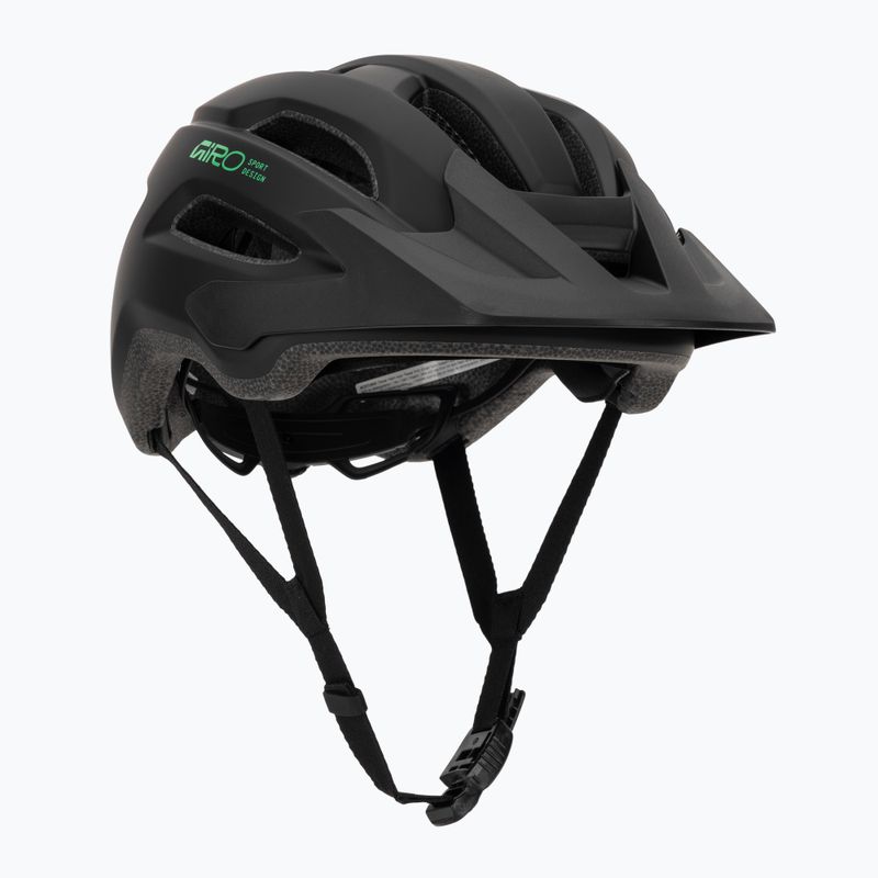 Детска велосипедна каска Giro Fixture II matte black/vivid green