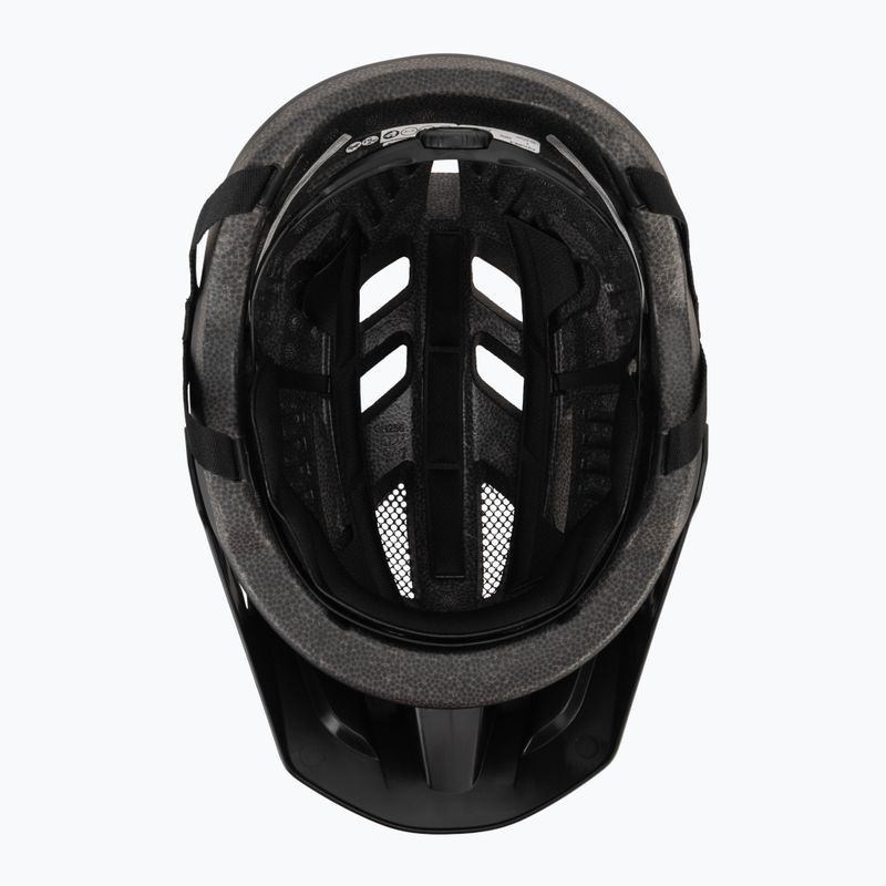 Детска велосипедна каска Giro Fixture II matte black/vivid green 5