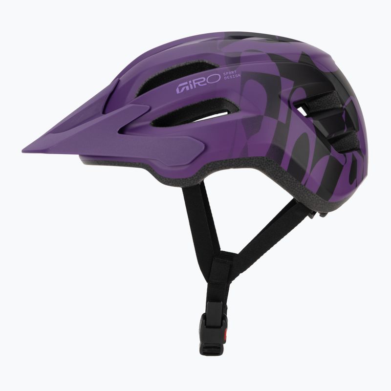 Детска велосипедна каска Giro Fixture II matte purple rush 3