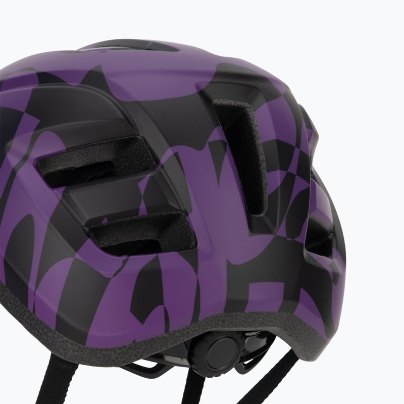 Детска велосипедна каска Giro Fixture II matte purple rush 8