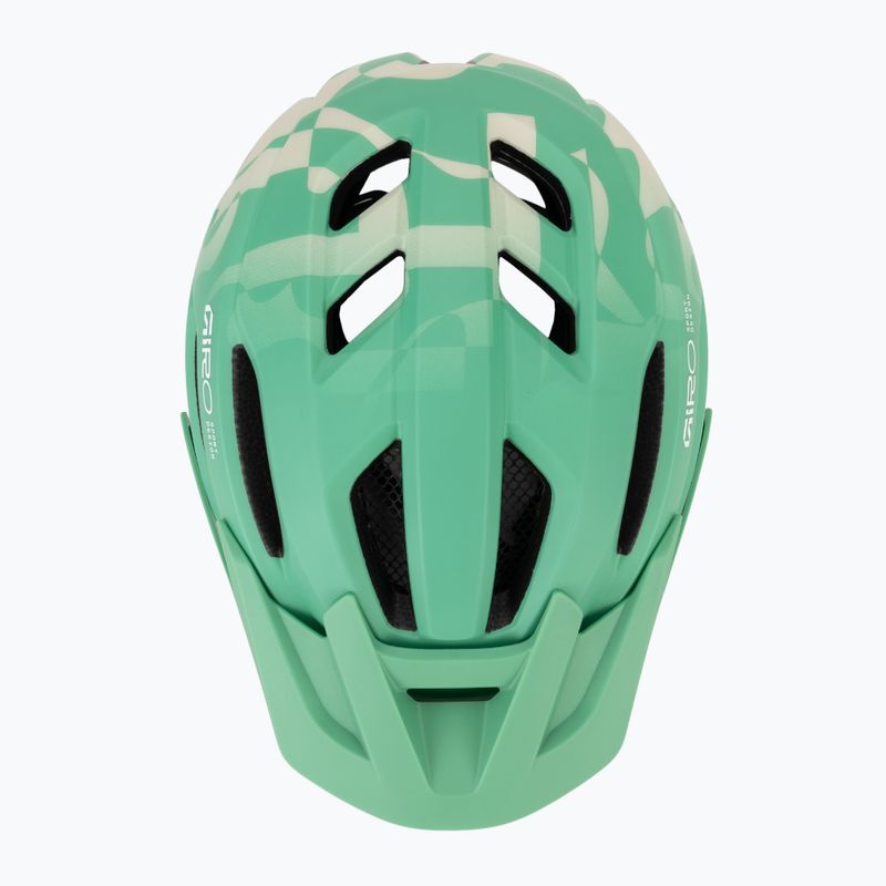 Детска велосипедна каска Giro Fixture II matte green rush 6