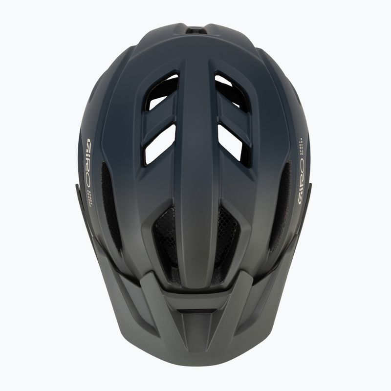 Детска велосипедна каска Giro Fixture II matte dark sage/sapphire fade 6