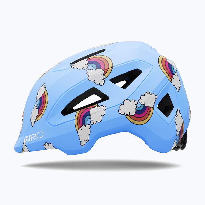 Детска велосипедна каска Giro Scamp II matte multi rainbow 2
